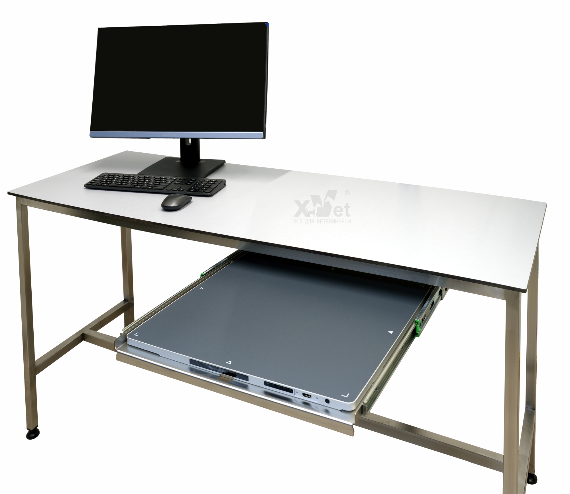 Стол ветеринарный рентгенопрозрачный xVet Базовый