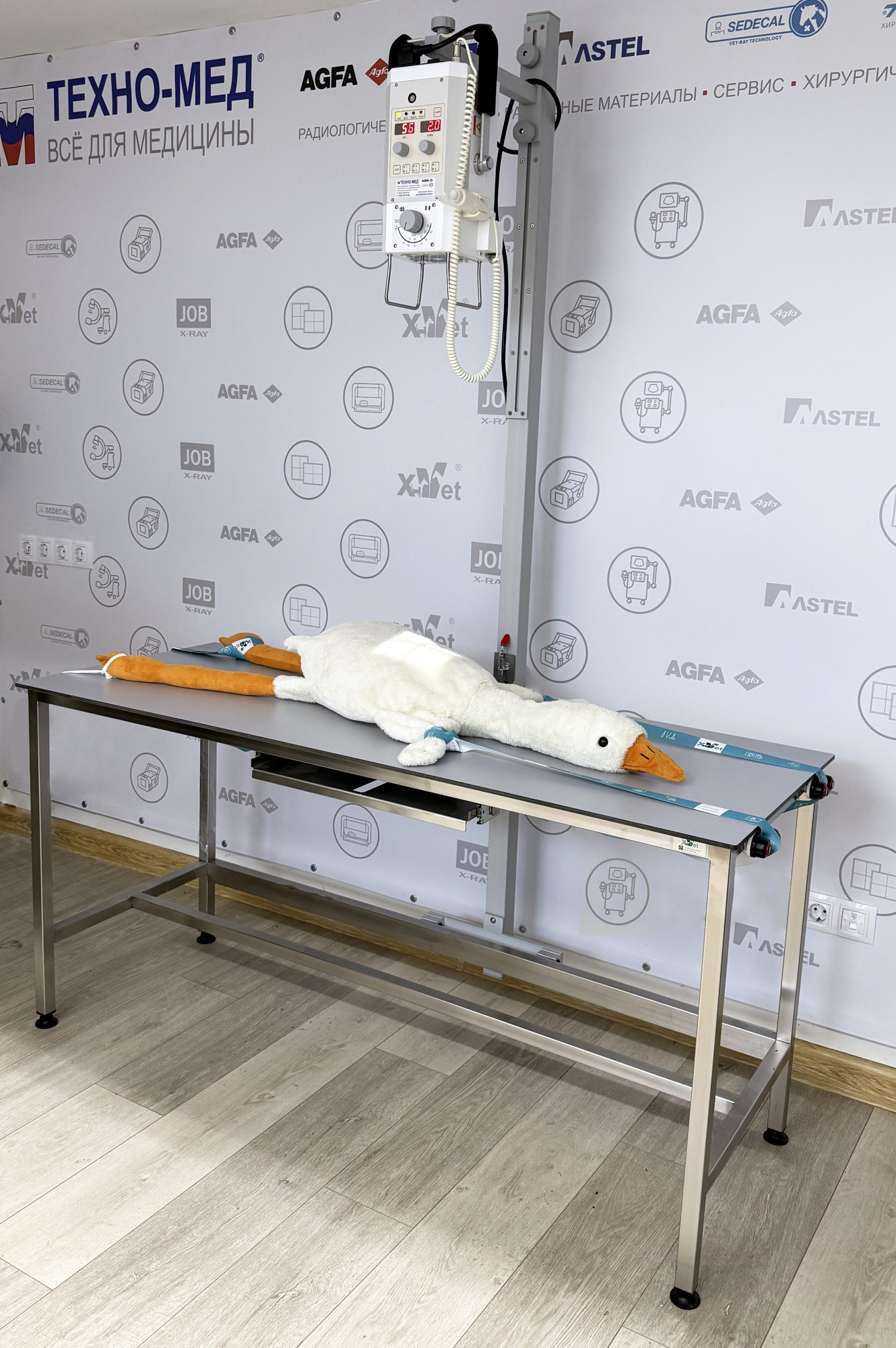 Стол рентгенопрозрачный xVet Премиум 